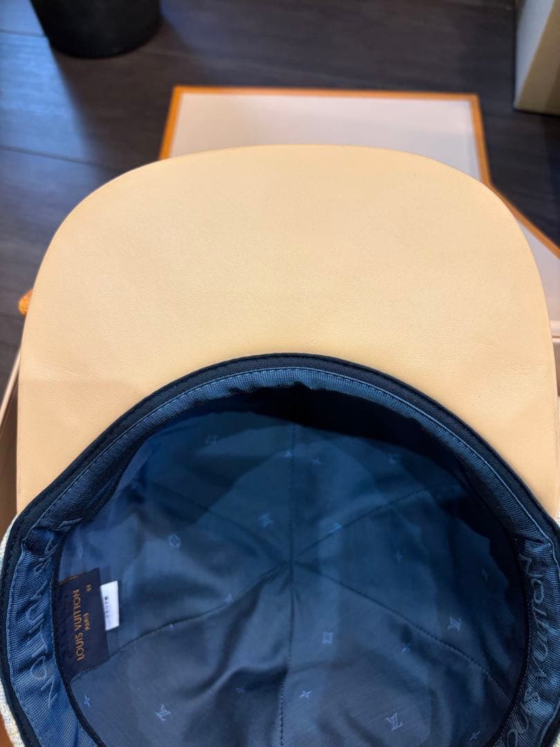 Louis Vuitton デニムキャップ　 ルイヴィトン　ベースボールキャップ