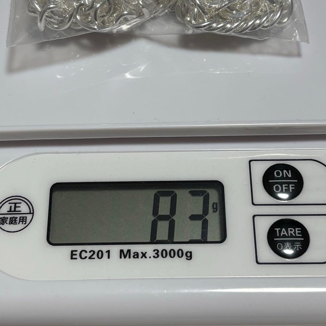US輸入　ヴィンテージチェーンネックレス　チベット　シルバーカラー