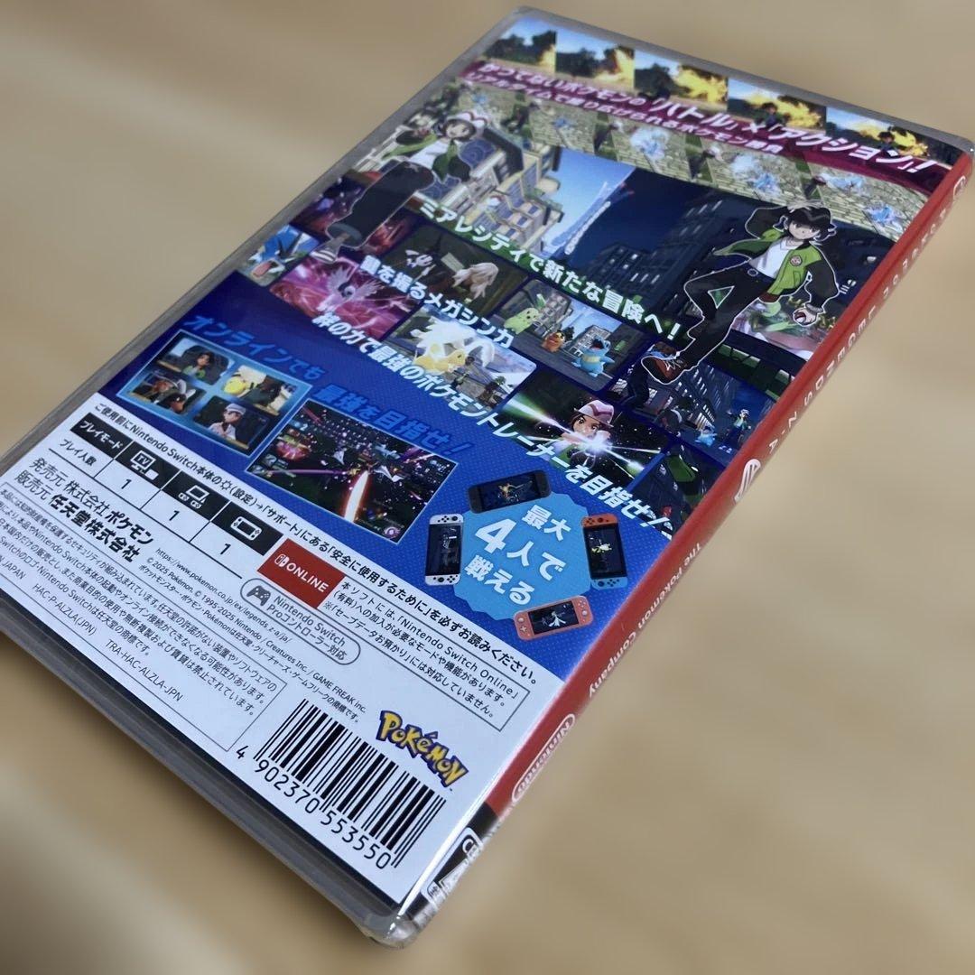 新品未開封　ポケットモンスター レジェンズ ZA Switch ポストカード付き