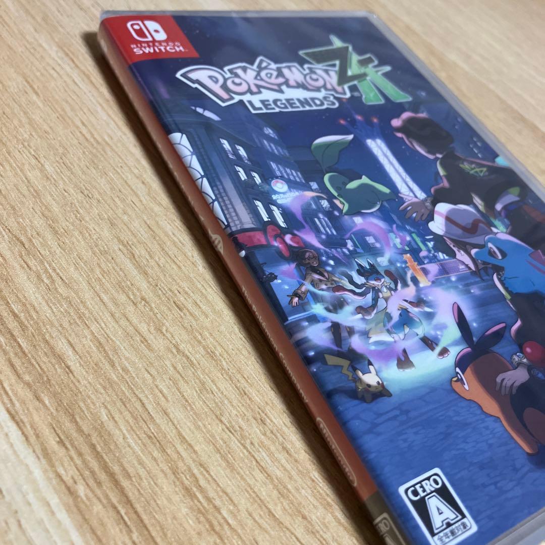 新品未開封　ポケットモンスター レジェンズ ZA Switch ポストカード付き