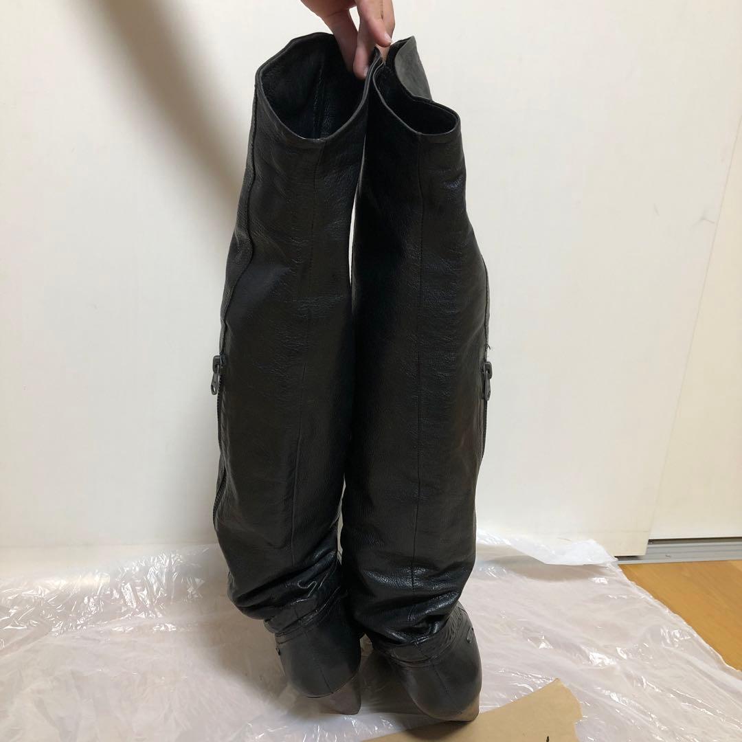 ▼値下げ▼diesel ニーハイブーツ
