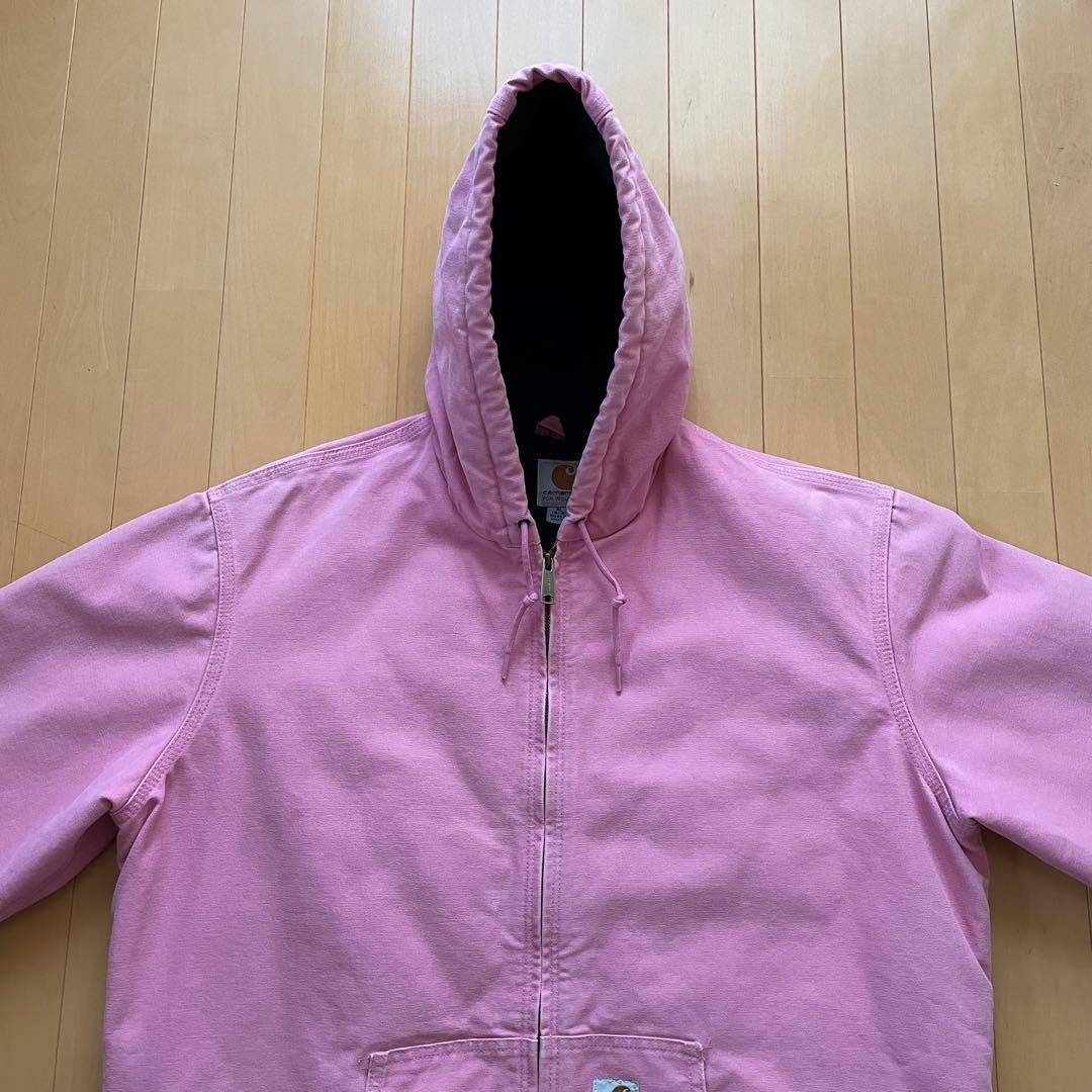 【メキシコ製】Carhartt アクティブジャケット WJ130 PKR ピンク