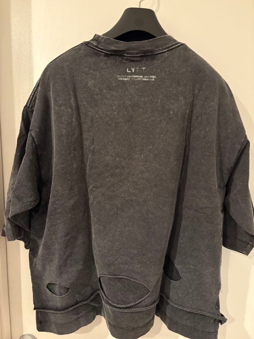 LYFT×POWER HOUSE LAYERED VINTAGET-SHIRT