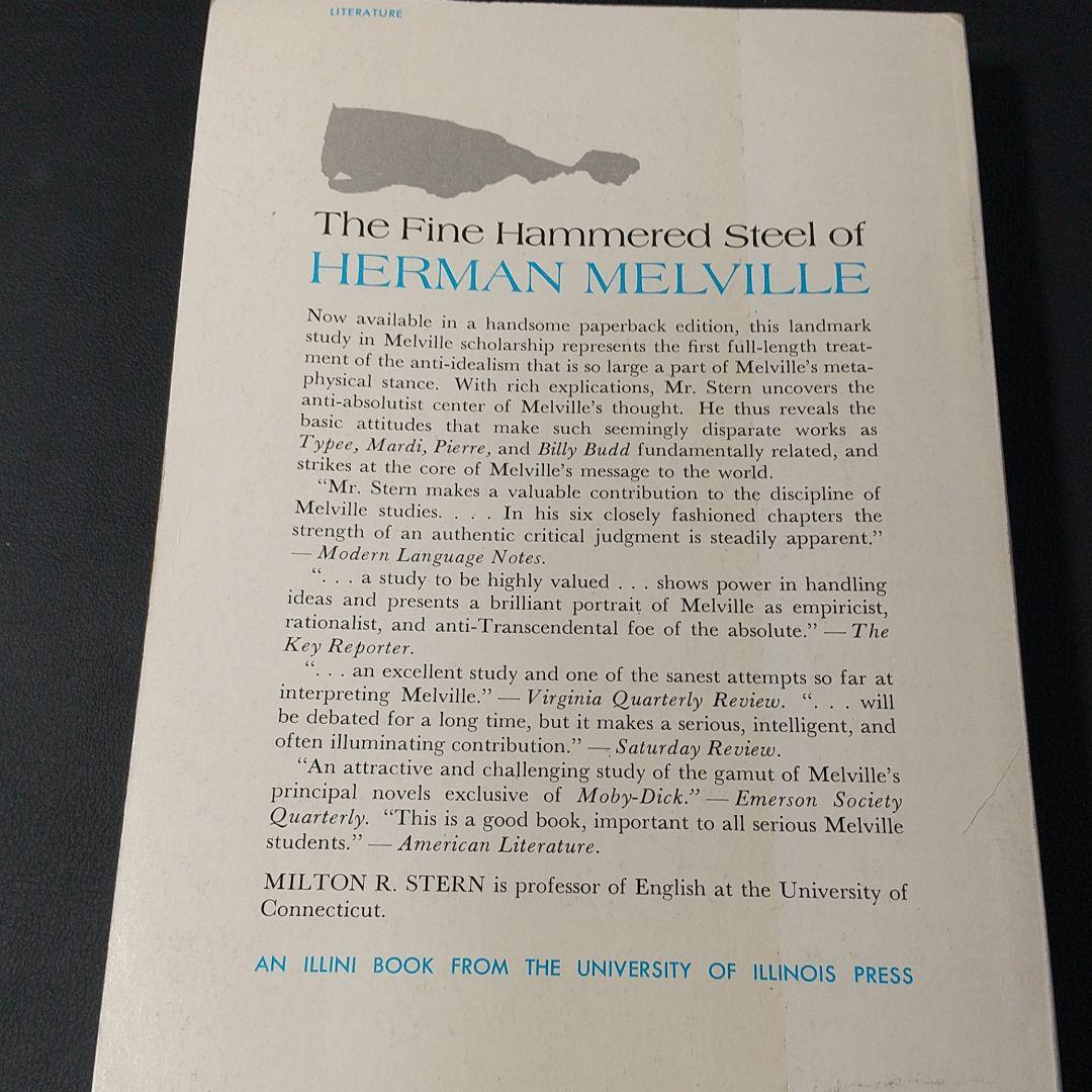 洋書 The Fine Hammered Steel of H. Melville
