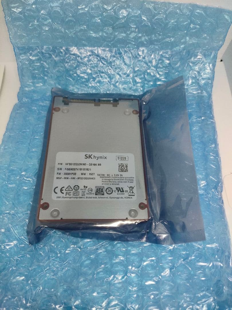 バルク新品② SK hynix SSD 512G