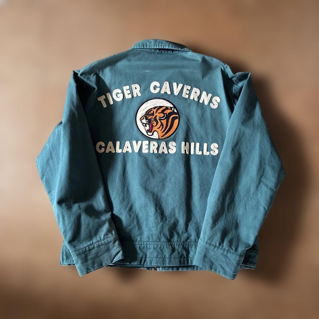 Backers TIGER CAVERNSドリズラージャケット　スウィングトップ