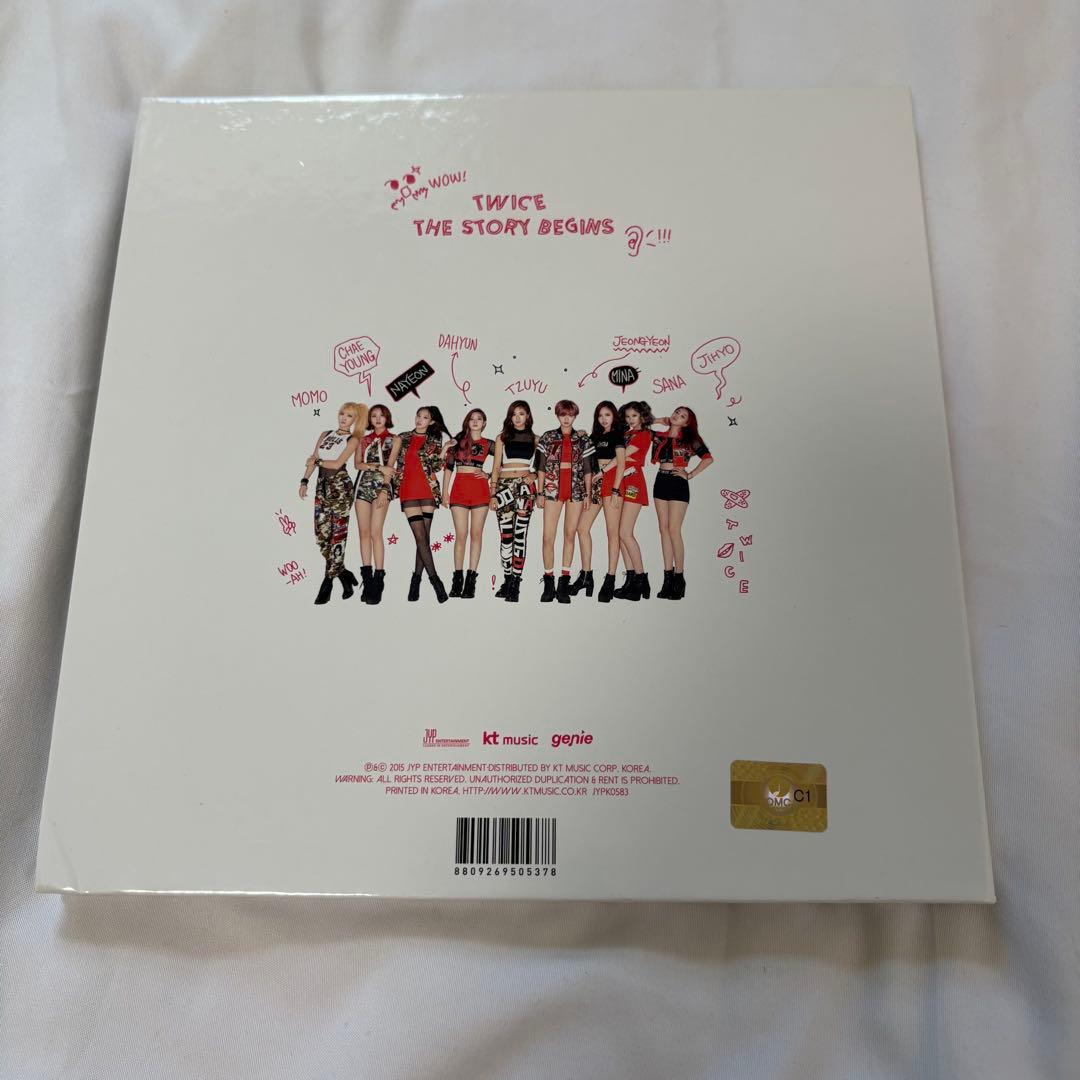 TWICE THE STORY BEGINS サインアルバム