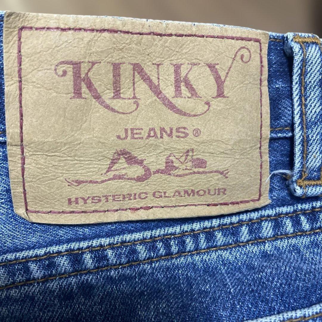 レディース ヒステリックグラマー✖️ラモーンズ コラボ KINKYジーンズy2k