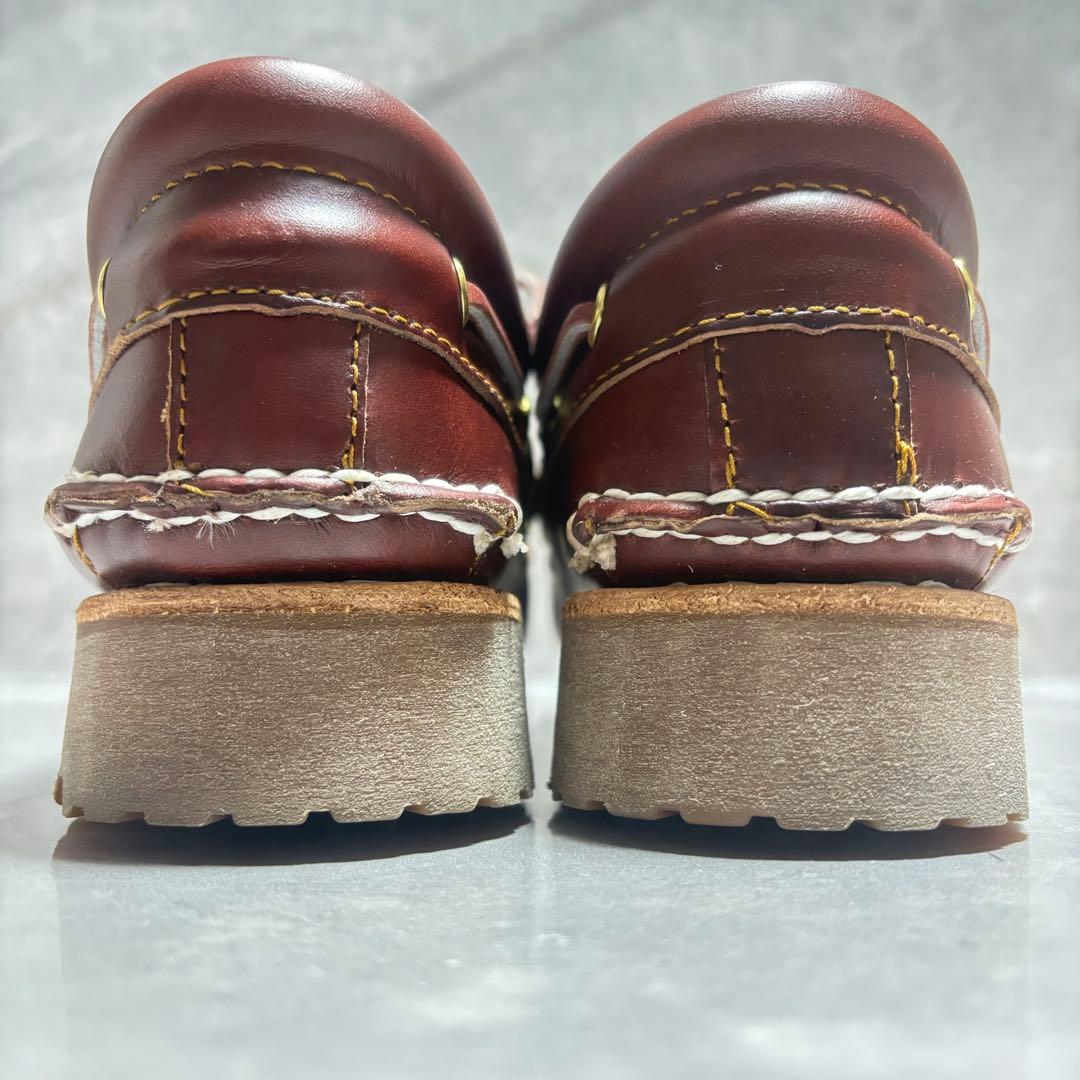 【未使用級】 Timberland デッキシューズ 3Eye 25.5 モカシン