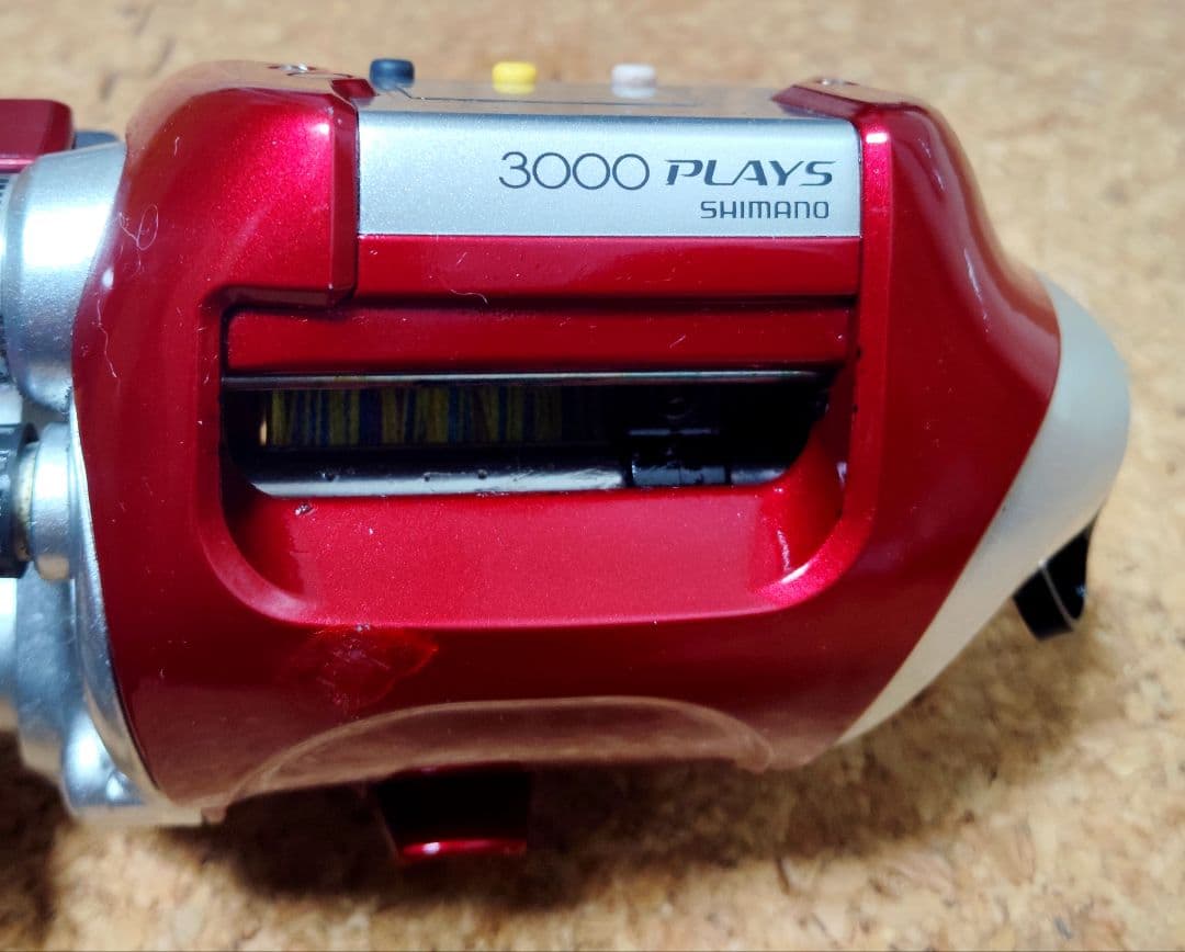 シマノ電動リール電動丸プレイズ3000オーバーホール クラッチカム新品交換済み⑥