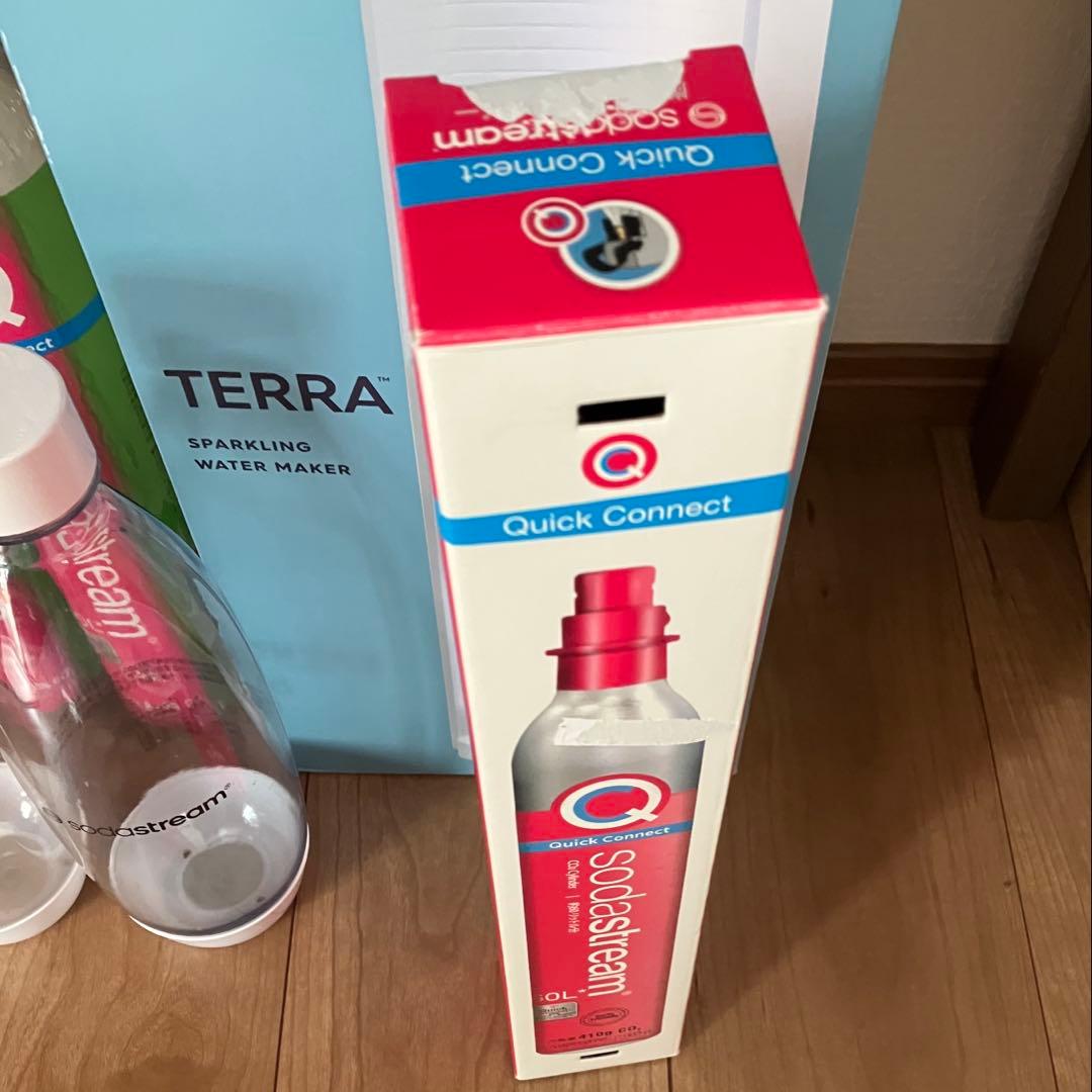 ミヤ　sodastream TERRA 炭酸水メーカーセット