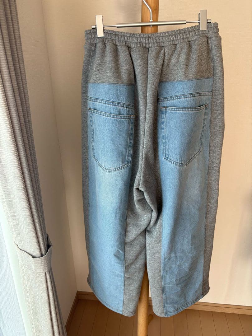 ニコアンド MODE NORM CORE デニムパッチワークパンツ