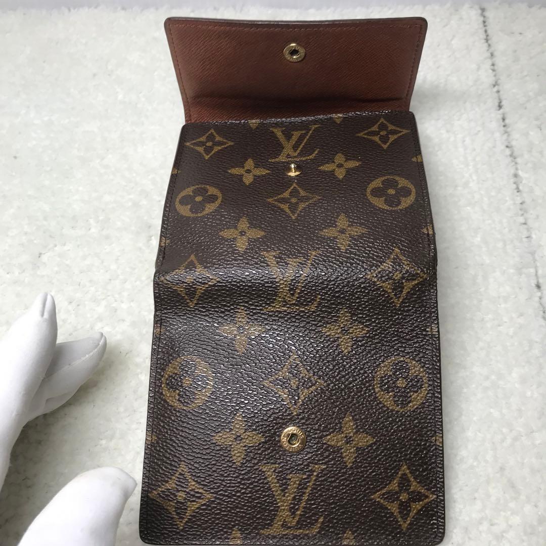 ルイヴィトン モノグラム 三つ折り財布 コンパクト型