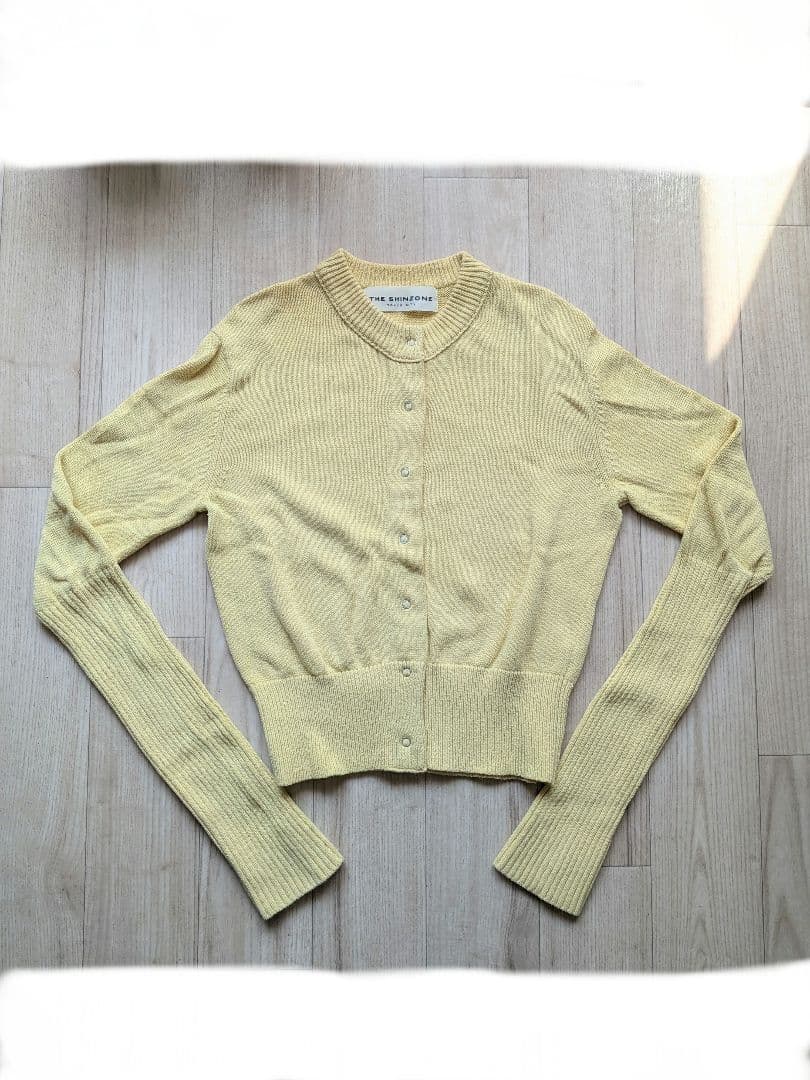 トップス THE SHINZONE - COTTON LONG RIB CARDIGAN