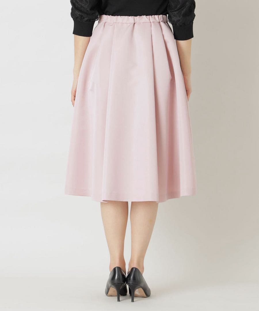 【新品タグ付】TO BE CHIC 洗えるライトグログランスカート 42