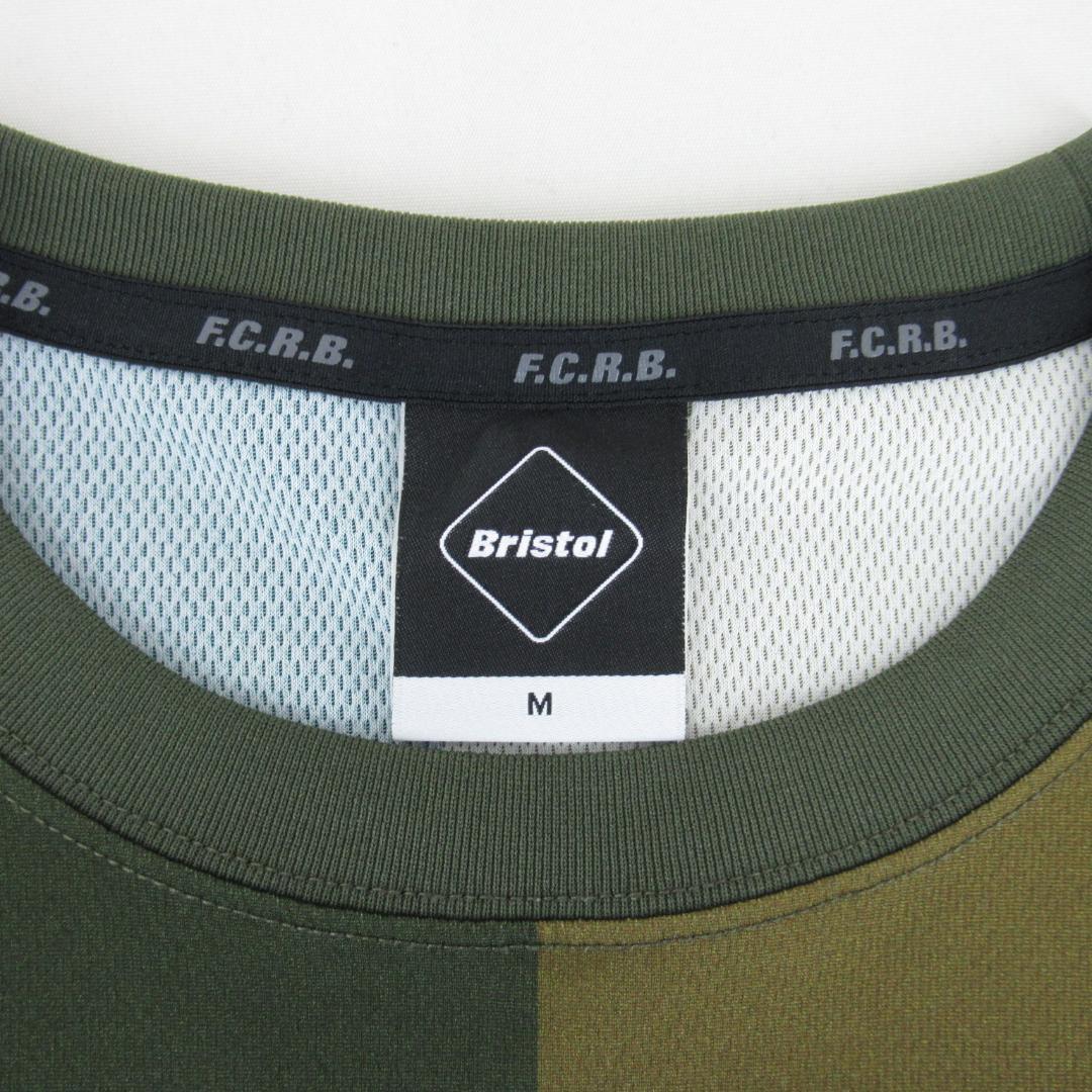 F.C.Real Bristol 半袖Tシャツ Mサイズ グリーン×ブラック