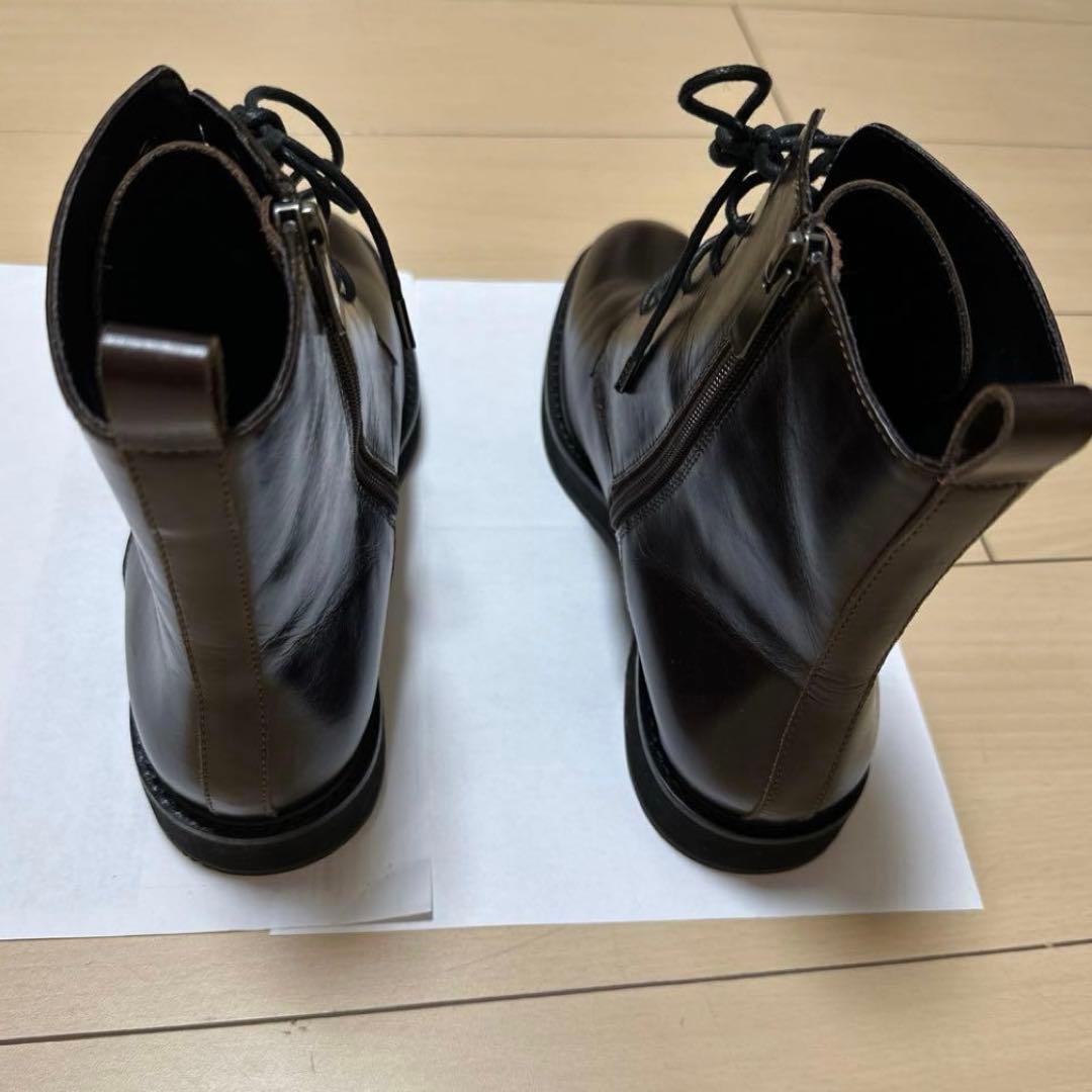 GRISE ブラウン 本革　ブーツ