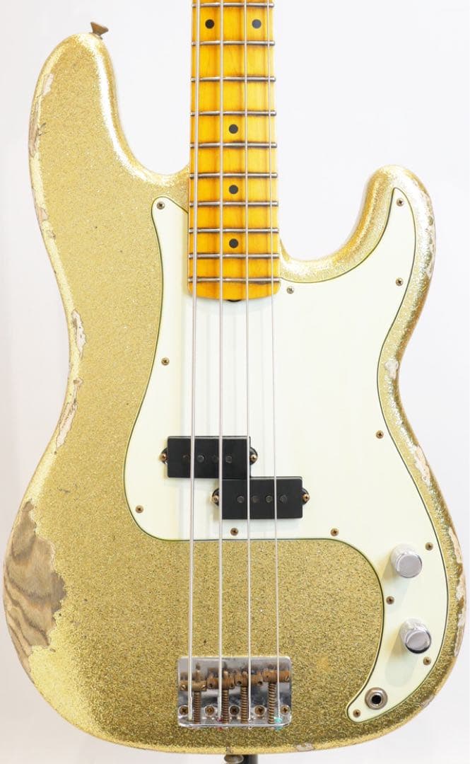 LUNA SEA J fender champagnegold relic風加工