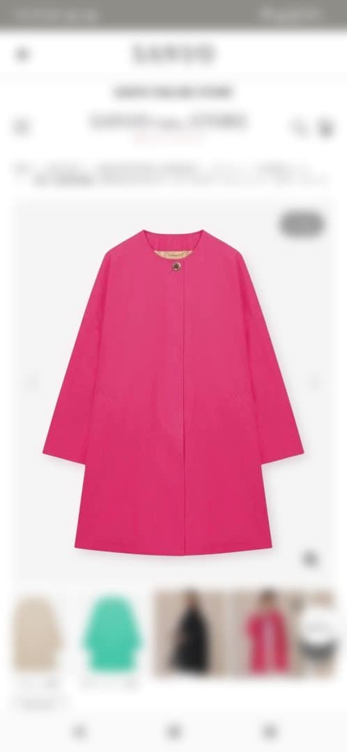 新品　マッキントッシュロンドンROSLEY/ ロズリー　スプリングコート　M