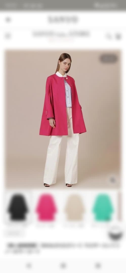 新品　マッキントッシュロンドンROSLEY/ ロズリー　スプリングコート　M