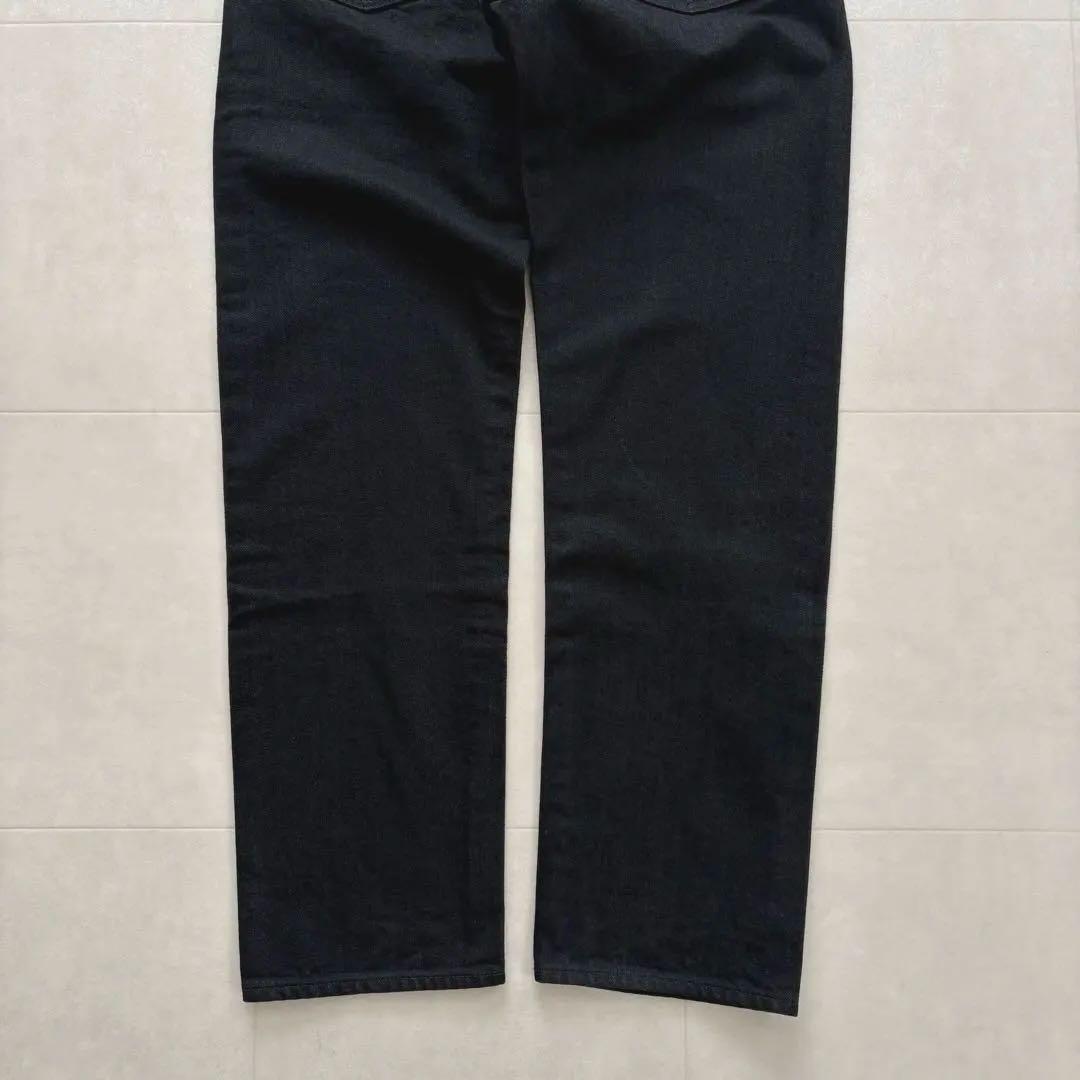 【極美品】CIOTA スビンコットン ストレートデニム ブラック 27サイズ