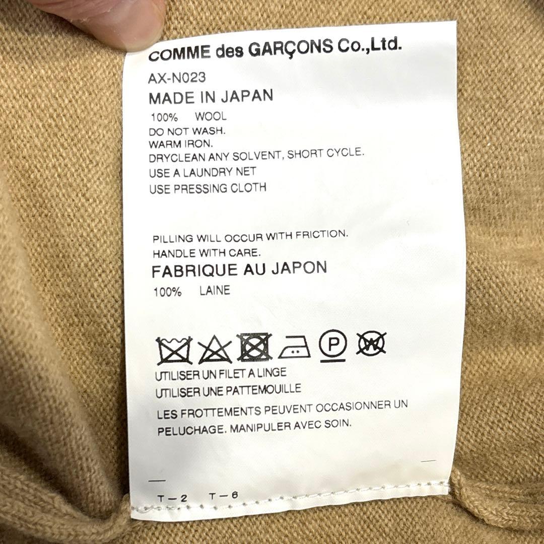 【24年モデル】レディースS相当　プレイコムデギャルソン　カーディガン　ニット