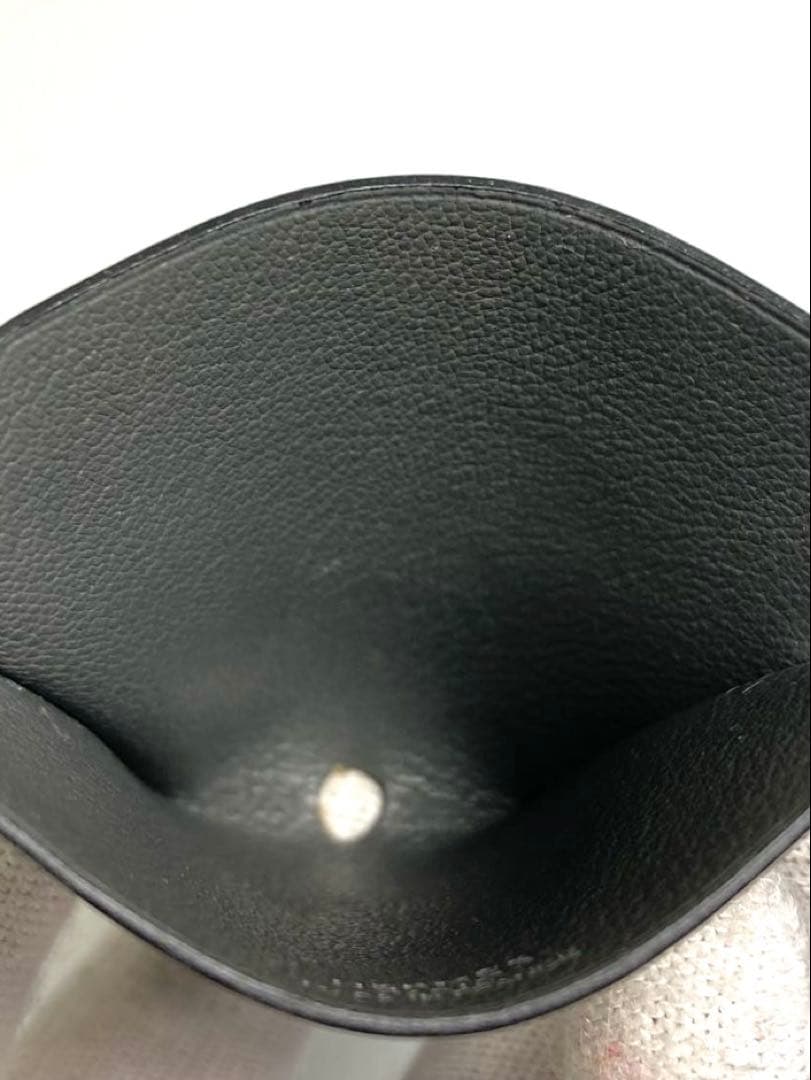 良品　HERMES エルメス　クロシェット　レザー　ネックレス　キーリング　箱付
