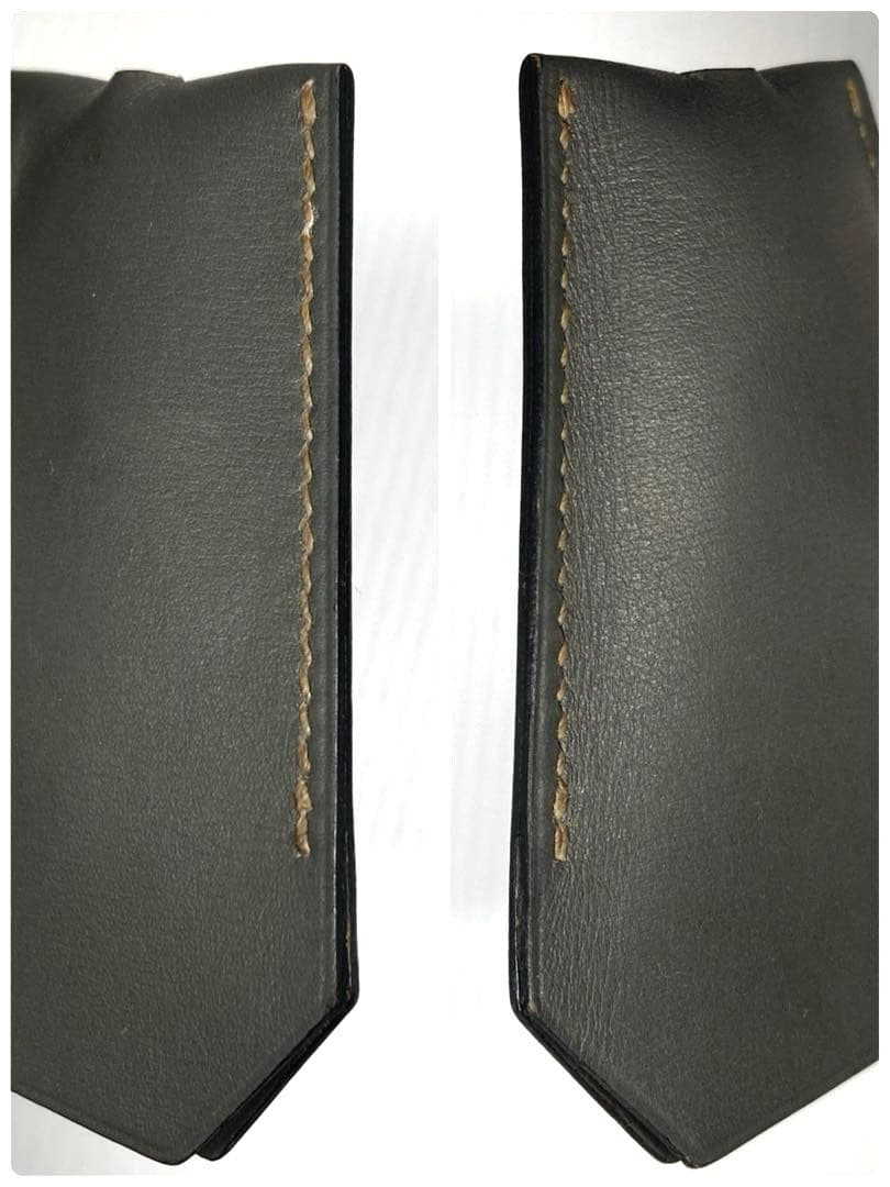 良品　HERMES エルメス　クロシェット　レザー　ネックレス　キーリング　箱付