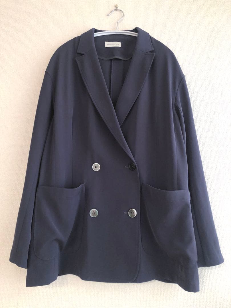 新品♪ダブルクロスジャケット♪チャコール♪セットアップ対応♪ バンヤードストーム