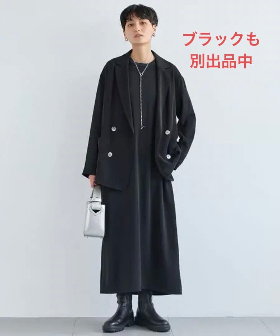 新品♪ダブルクロスジャケット♪チャコール♪セットアップ対応♪ バンヤードストーム