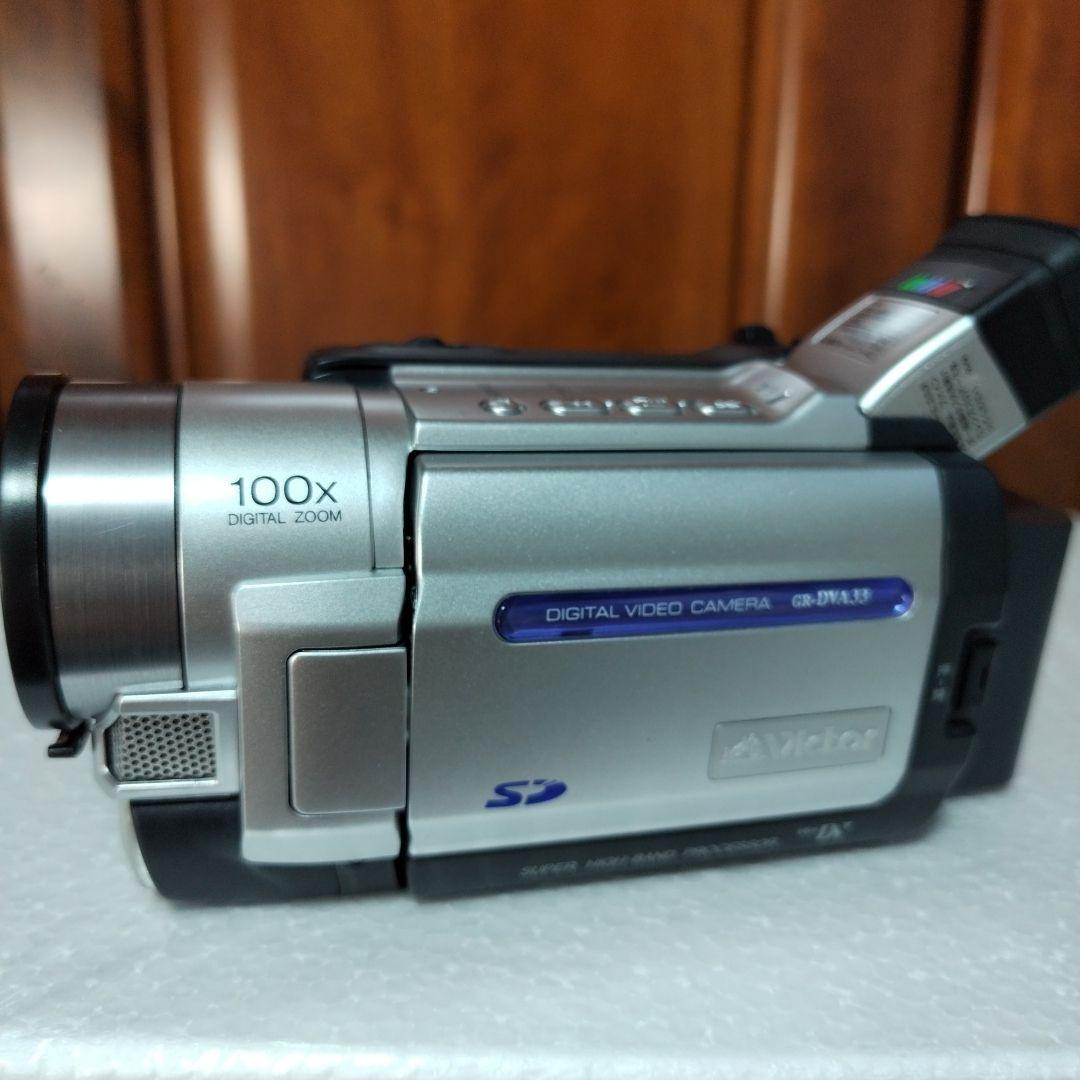 超美品　JVC デジタルビデオカメラ　 フルセット　デジタルテープ2本セット