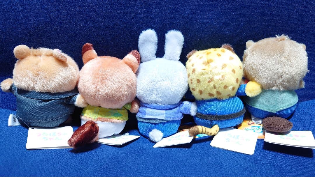 ズートピア2【うるぽちゃ】ぬいぐるみ5種セット