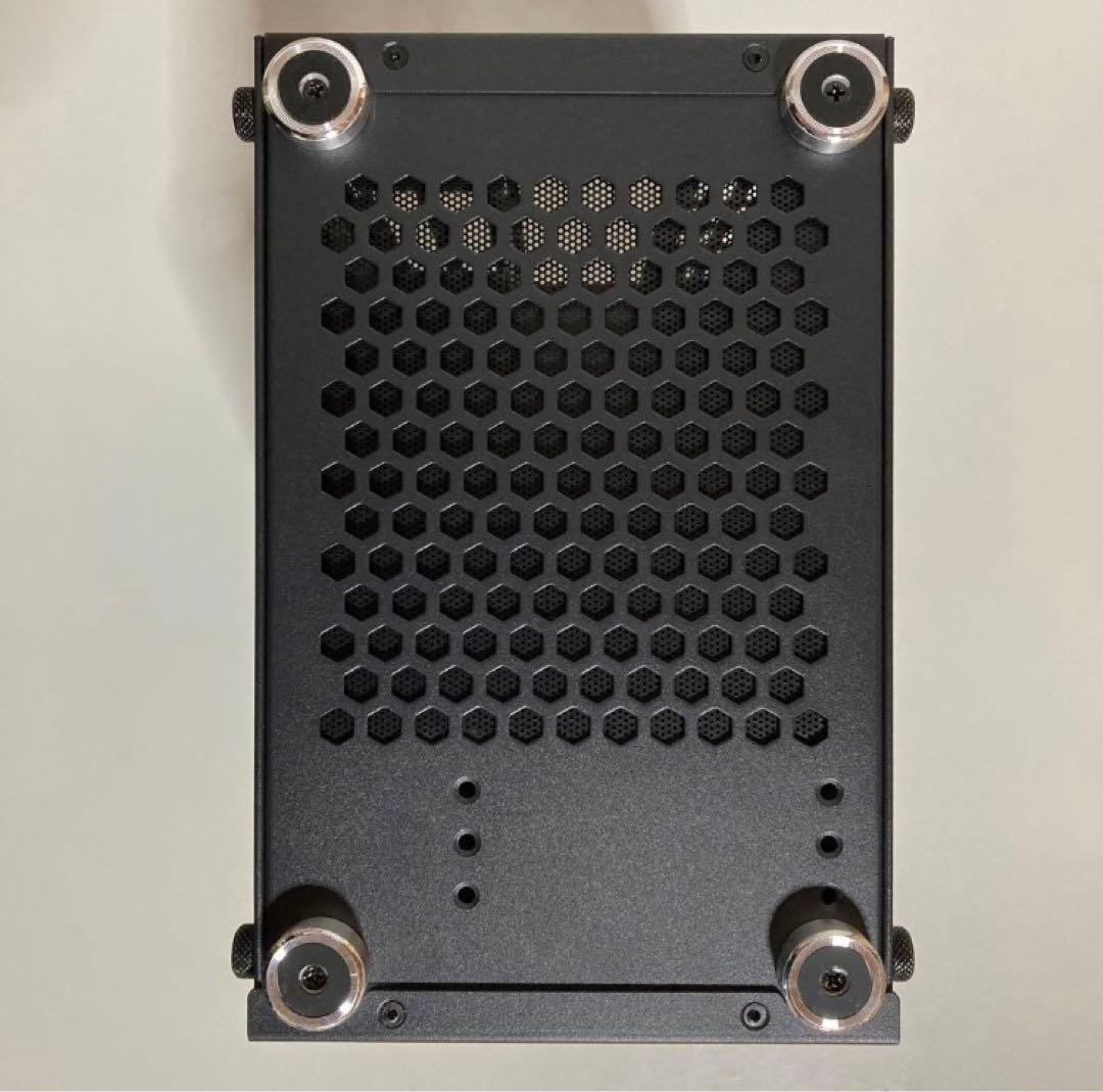 lfish T40 black mini itx PCケース ライザー付