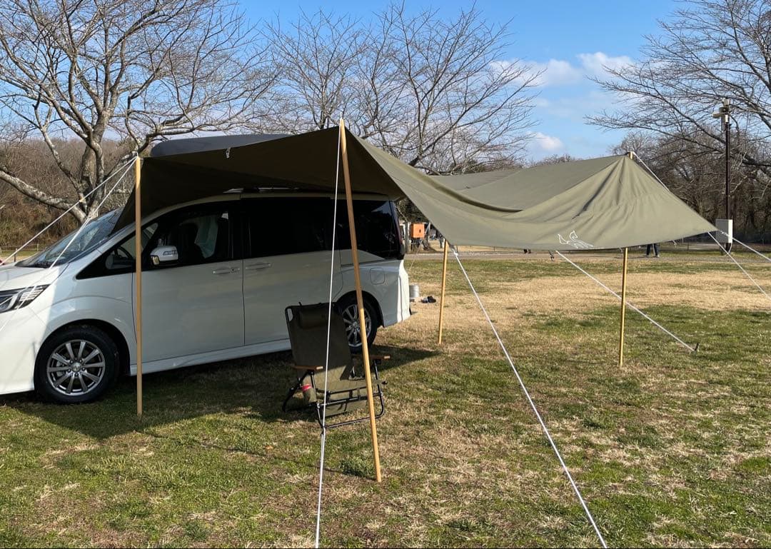FUTUREFOX TCスクエアタープ TC 4m×4m オリーブ