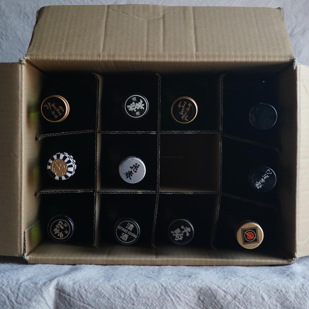 【たーち】日本酒 福島県産 11本 二合瓶セット 専用ボックス入り