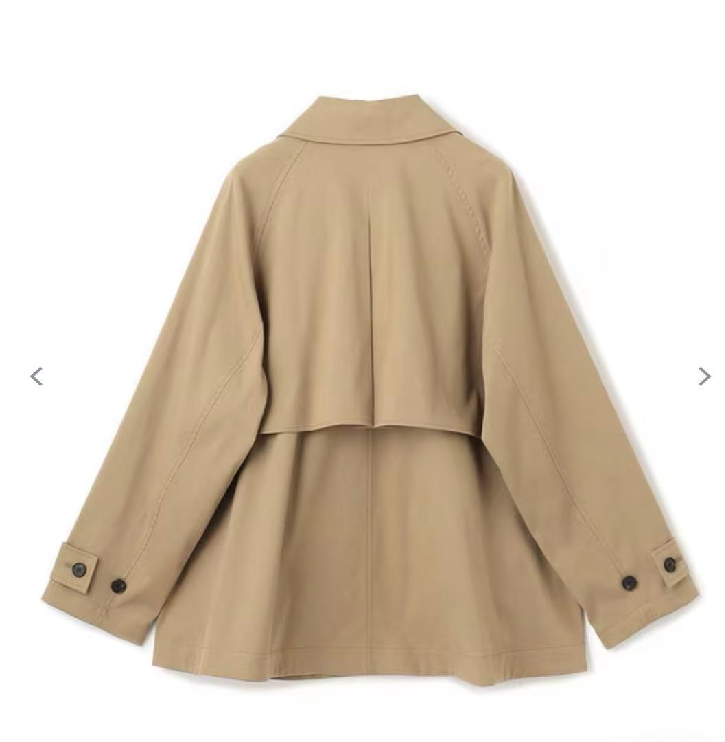 アンフィーロ　ショート　トレンチ　Sサイズ　ベージュ　美品　UNFILO