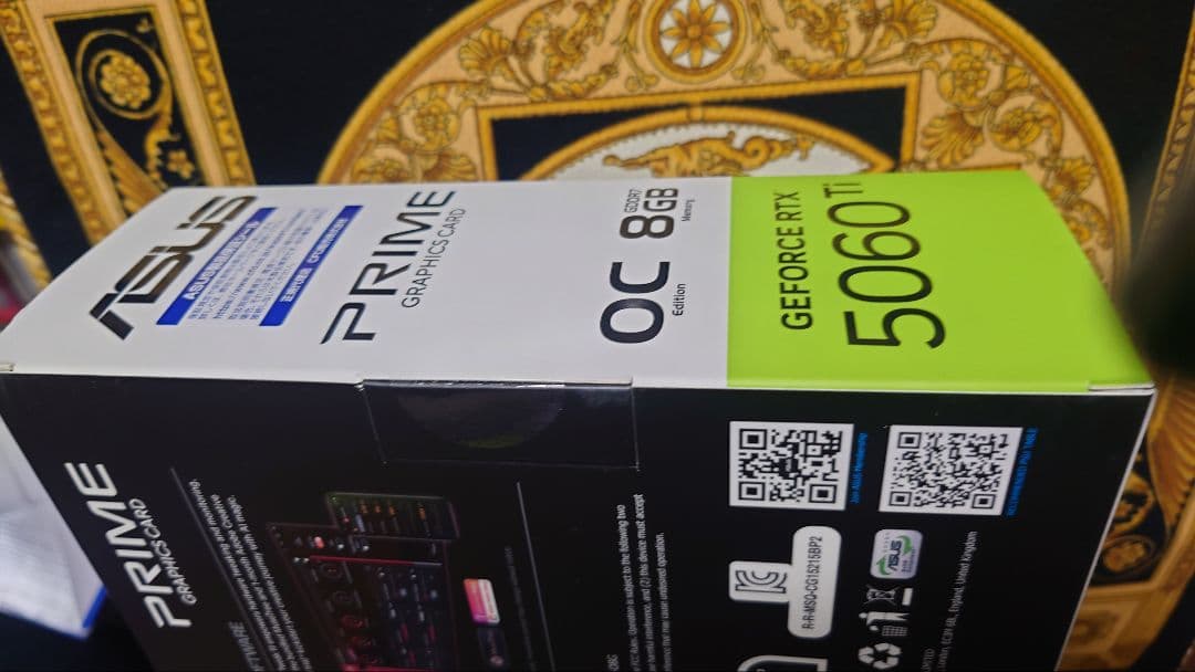 M*M様 【新品未開封　保証書付】 ASUS PRIME RTX 5060Ti