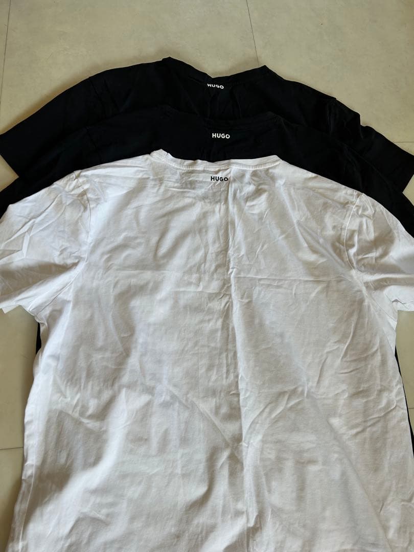 【新品未使用】HUGO Tシャツ 5枚セットブラック ホワイト グレー ネイビー