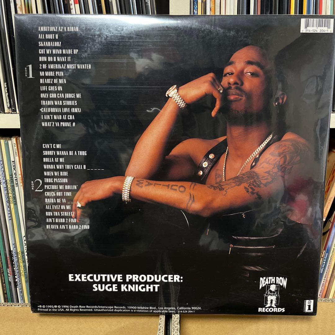 2Pac All Eyez On Me USオリジナル 4LP