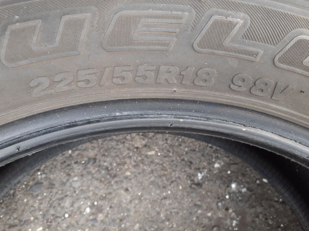 ま*ん様 ブリヂストンBRIDGESTON 225/55R18インチ 4本