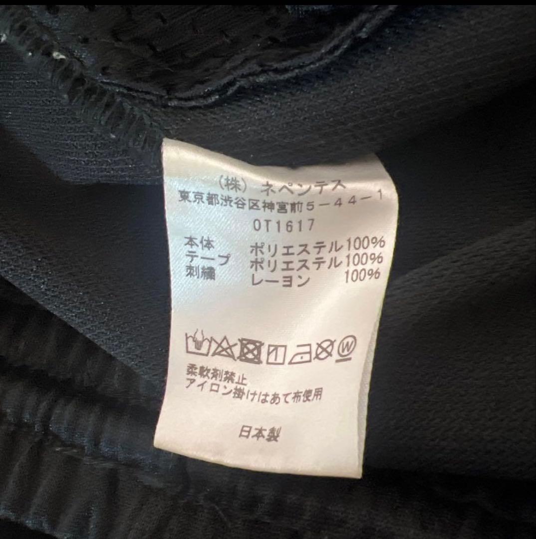 【美品】Needles トラックパンツ ストレート ブラック×グレー XS