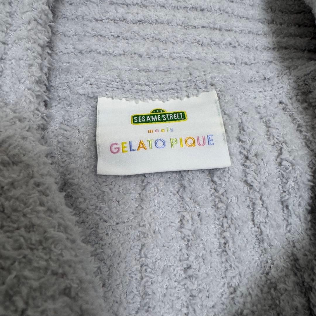 【ジェラピケ】セサミストリート カーディガン M-L 新品未使用品タグ付き