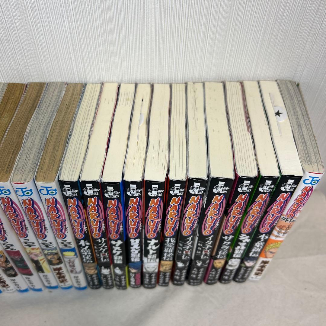 NARUTO ナルト　全巻セット　 1巻〜72巻 完結 +関連本12冊