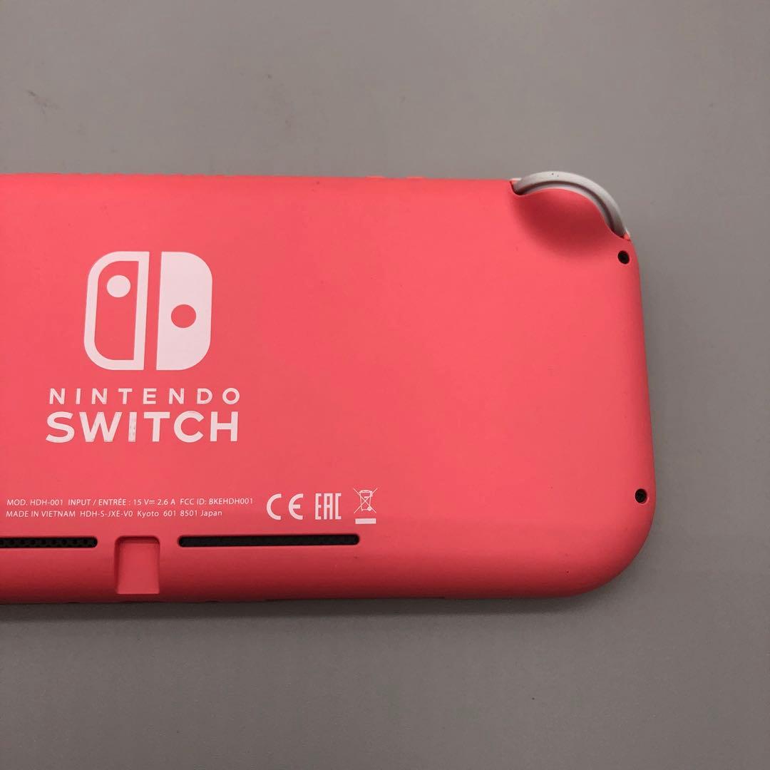 【美品】Nintendo Switch Lite ピンク 本体と充電器付き