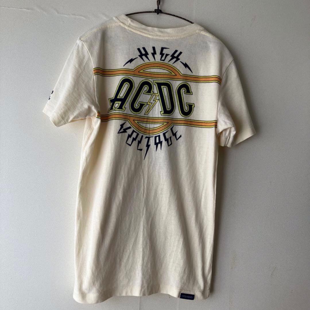 ヒステリックグラマー　HYSTERIC GLAMOUR ACDC Tシャツ