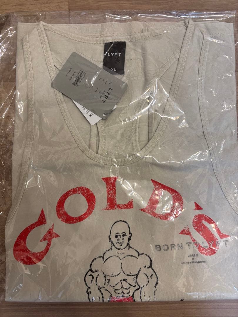 GOLD'S GYM タンクトップ BORN TO LYFT