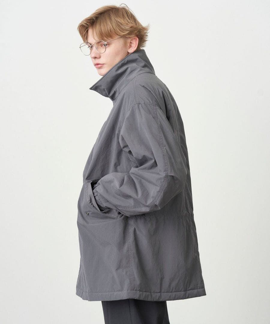 【新品】ATON リサイクルウールパテッドショートモッズ