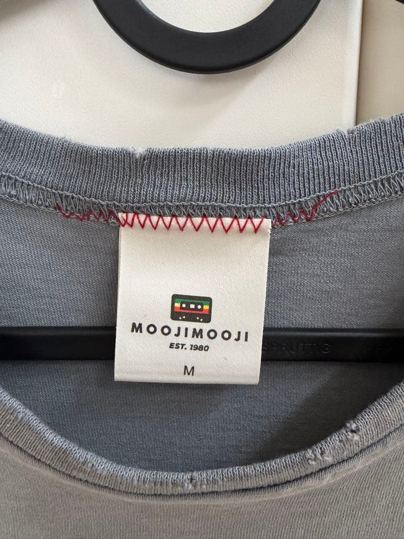 MOOJIMOOJI グレー Tシャツ Mサイズ