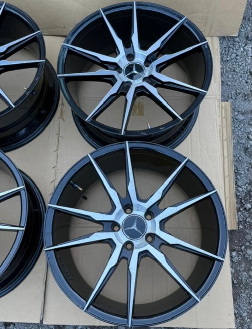 社外品中古ホイール４本セット8.5J×19 ET40 PCD112 19インチ