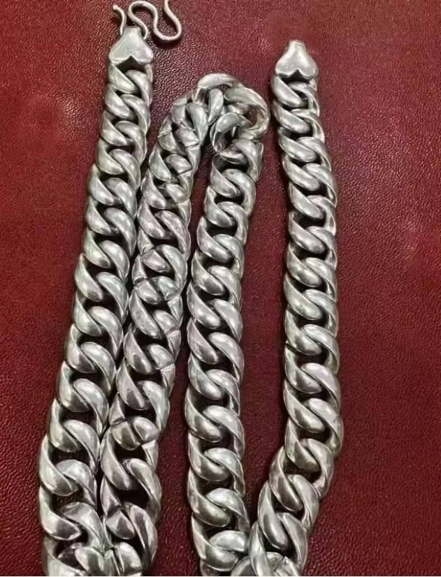 【とも蔵】5本　S925刻印 喜平ネックレス 約177g 重量級③
